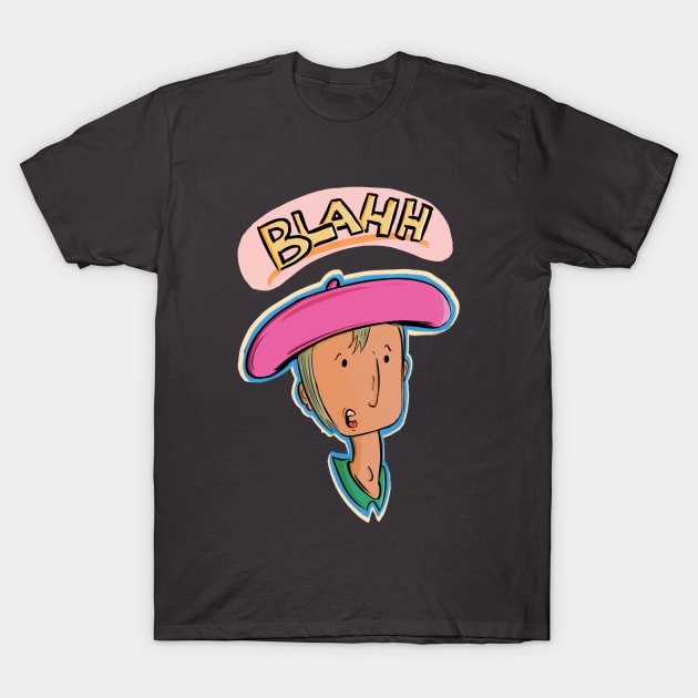 Blah T-Shirt by Idraws